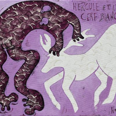 797 Hercule et le cerf blanc